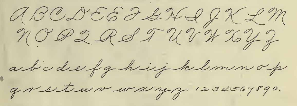 Cursive Letters